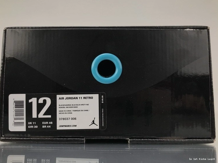 Blue Retro  Air gamma 006 378037- 11 Jordan 0420